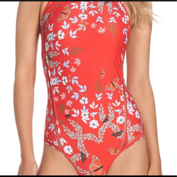 ted baker daisbee ruffle swimsuit